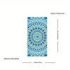 1pc Boho Sandproof Beach Towels, Vacation Beach Accessories, Fast Dry Beach Accessories, For Travel Swim Pool Yoga Camping, Bathroom Accessories