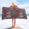 1pc Boho Sandproof Beach Towels, Vacation Beach Accessories, Fast Dry Beach Accessories, For Travel Swim Pool Yoga Camping, Bathroom Accessories