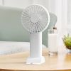 Mini Electric Fan Portable 3 Gears Wind Speed Adjustment Air Cooler High Quality Summer Cooling Fan Camping Rechargeable Home