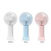 Mini Electric Fan Portable 3 Gears Wind Speed Adjustment Air Cooler High Quality Summer Cooling Fan Camping Rechargeable Home