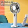 Portable Handheld Fan 3 Speeds Rechargeable Portable Desk Cooling Fan Handheld Fan Perfect Travel Camping Portable Fan For camp