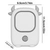 Cooling Neck Fan 3 Speeds Wearable USB Charging Mini Cooling Fan Cute Portable Neck Fan For Women Camping Kids Girls Travel