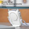 Cooling Neck Fan 3 Speeds Wearable USB Charging Mini Cooling Fan Cute Portable Neck Fan For Women Camping Kids Girls Travel