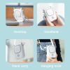 Cooling Neck Fan 3 Speeds Wearable USB Charging Mini Cooling Fan Cute Portable Neck Fan For Women Camping Kids Girls Travel