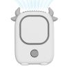 Cooling Neck Fan 3 Speeds Wearable USB Charging Mini Cooling Fan Cute Portable Neck Fan For Women Camping Kids Girls Travel