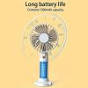 Portable Handheld Fan 3 Speeds Rechargeable Portable Desk Cooling Fan Handheld Fan Perfect Travel Camping Portable Fan For camp
