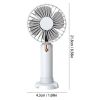 Portable Handheld Fan 3 Speeds Rechargeable Portable Desk Cooling Fan Handheld Fan Perfect Travel Camping Portable Fan For camp