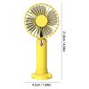 Portable Handheld Fan 3 Speeds Rechargeable Portable Desk Cooling Fan Handheld Fan Perfect Travel Camping Portable Fan For camp