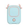Cooling Neck Fan 3 Speeds Wearable USB Charging Mini Cooling Fan Cute Portable Neck Fan For Women Camping Kids Girls Travel