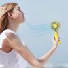 Portable Handheld Fan 3 Speeds Rechargeable Portable Desk Cooling Fan Handheld Fan Perfect Travel Camping Portable Fan For camp