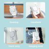 Cooling Neck Fan 3 Speeds Wearable USB Charging Mini Cooling Fan Cute Portable Neck Fan For Women Camping Kids Girls Travel